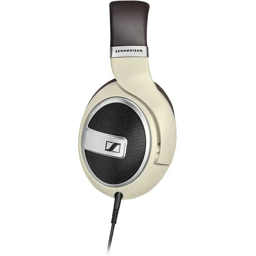 Sennheiser - HD 599 Wired Open Back Over-the-Ear Headphones HD 5 - Brown/Ivory/Matte Metallic