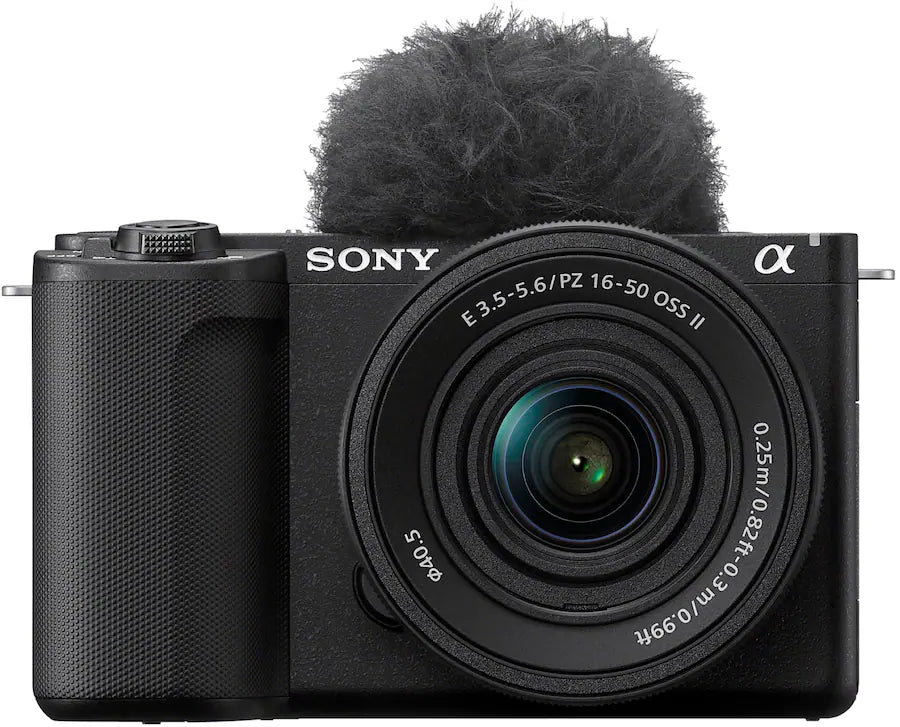 Sony - Alpha ZV-E10 II Mirrorless Content Creators’ Camera Kit with 16-50mm Lens - Black
