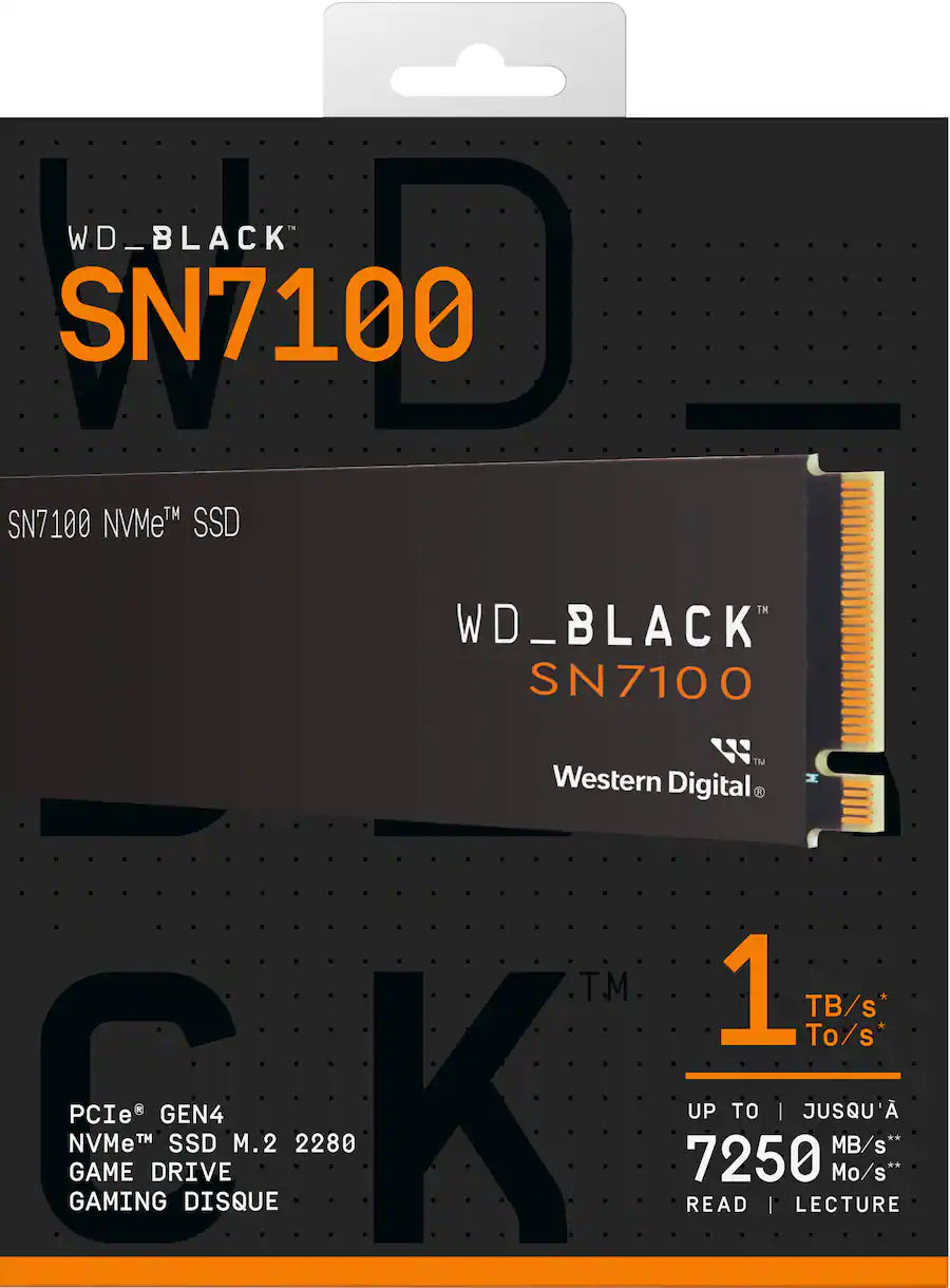 WD - BLACK SN7100 1TB Internal SSD Gen 4 x4 NVMe