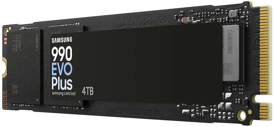 Samsung - 990 EVO PLUS SSD 4TB, PCIe Gen 4x4 | 5x2 M.2 2280, Speeds Up to 7,250 MB/s